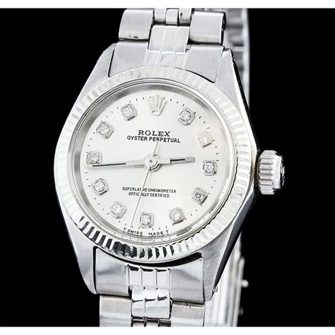 rolex perpetual watch with stainless steel watchband estimate of value|Rolex oyster perpetual no date.